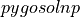 pygosolnp